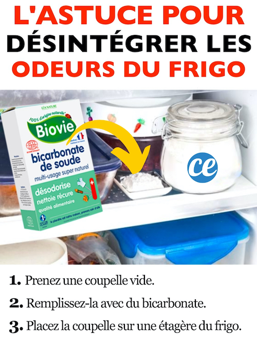 L Astuce Bicarbonate Pour Désintégrer les Odeurs du Frigo Pour De Bon