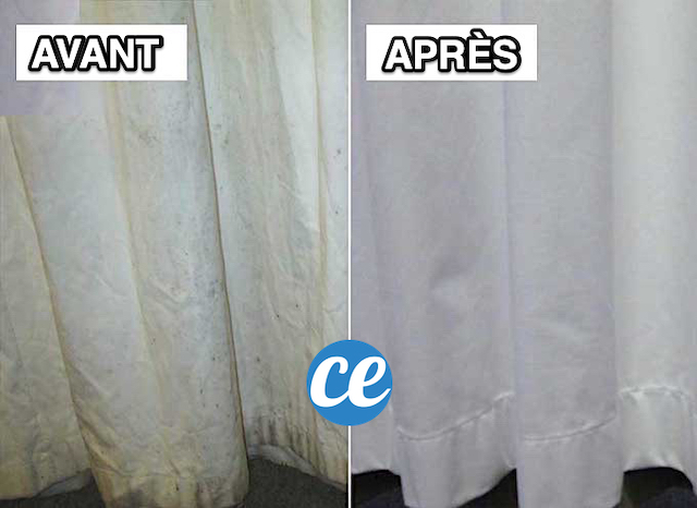 L Astuce Magique Pour Redonner Toute La Blancheur à Vos Rideaux