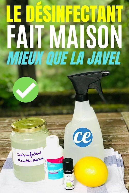 Eau De Javel Maison La Recette Facile Et 100 Naturelle