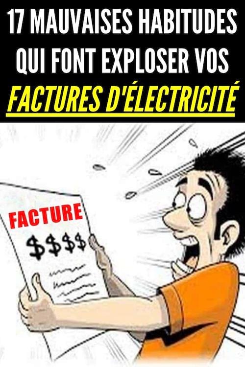 Mauvaises Habitudes Qui Font Exploser Vos Factures D Lectricit