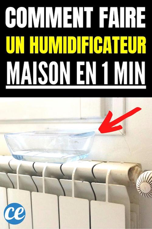 Comment Fabriquer Un Humidificateur Pour Radiateur En 1 Min