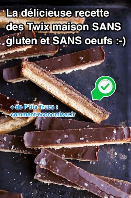 La Délicieuse Recette des Twix Maison Sans Gluten et Sans Oeufs