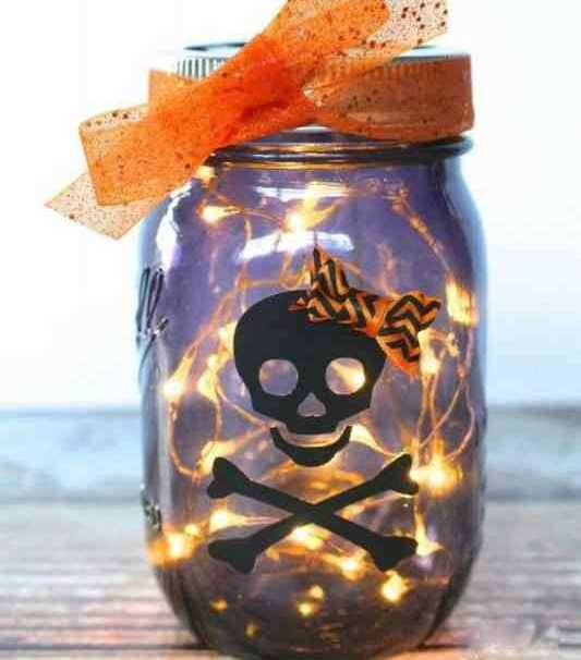 bricolage halloween squelette lumineux