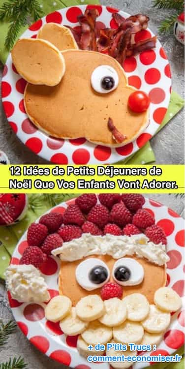12 idées de petits déjeuners de noels pour les enfants