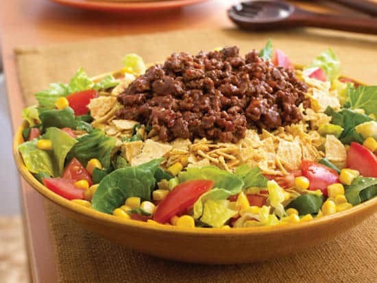 Quelle est la recette de la salade mexicaine à moins de 400 calories ?