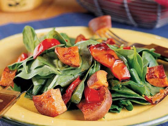Quelle est la recette de la salade aux patates douces à moins de 400 calories ?