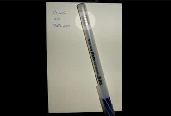 stylo toujours sous la main