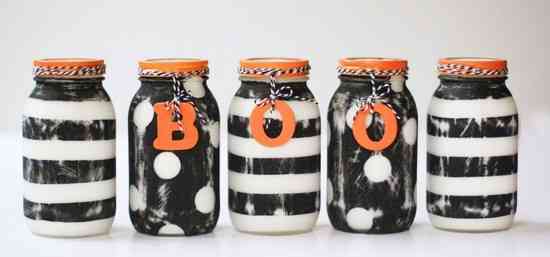 fabriquer des pots décoration pour halloween prisonnier