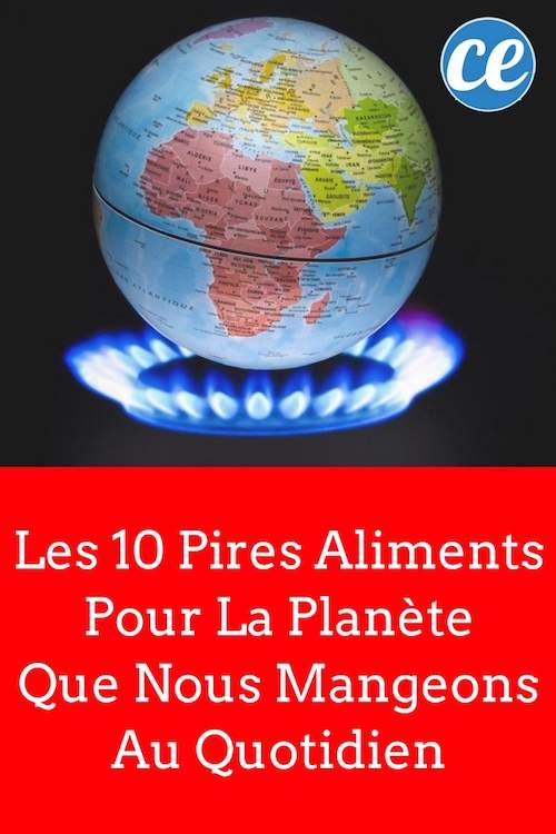 10 Pires aliments pour la planète que nous mangeons