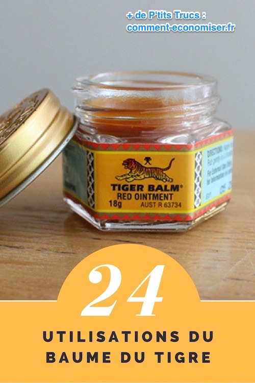 comment utiliser le baume du tigre ?