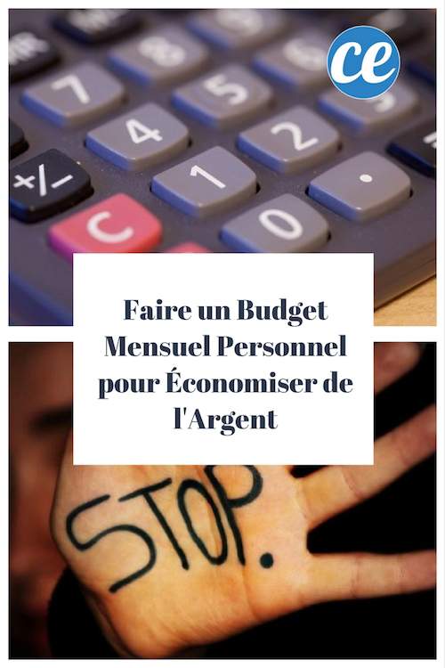 faire un budget mensuel pour moins dépenser d'argent