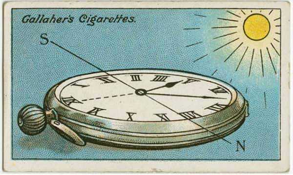 L'astuce d'autrefois qui marche encore aujourd'hui pour trouver les points cardinaux avec une montre à aiguilles.