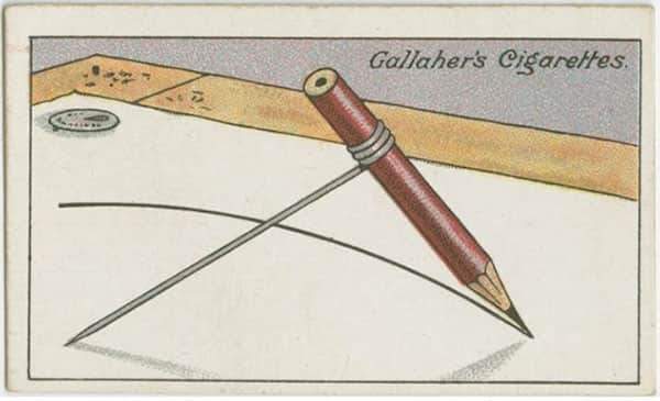L'astuce d'autrefois qui marche encore aujourd'hui pour dessiner un cercle sans compas.
