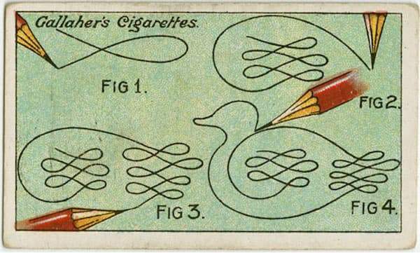 L'astuce d'autrefois qui marche encore aujourd'hui pour dessiner un canard sans jamais lever son crayon.