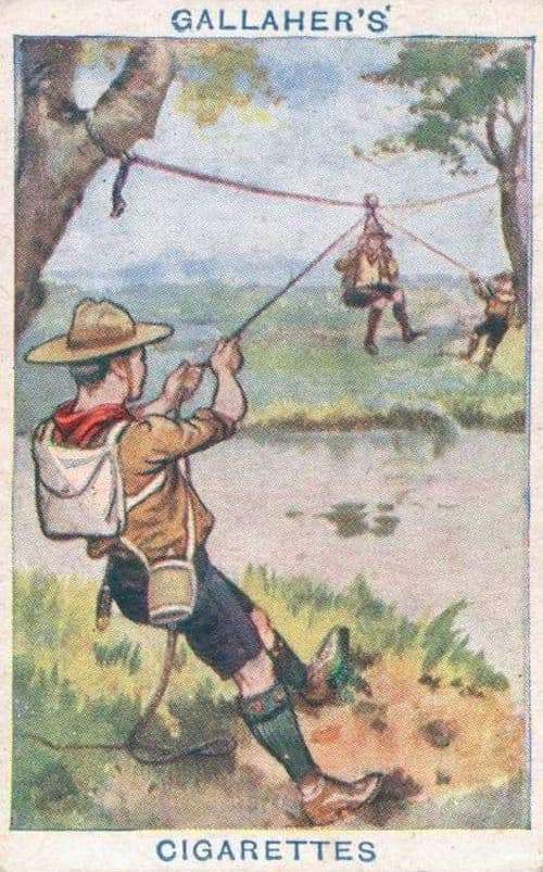 L'astuce d'autrefois qui marche encore aujourd'hui pour traverser une rivière.