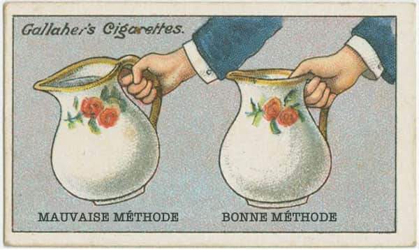 L'astuce d'autrefois qui marche encore aujourd'hui pour bien tenir une cruche remplie d'eau.