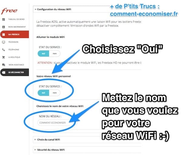 Freebox Comment Changer Le Mot De Passe Wi Fi Pour En Choisir Un Facile A Retenir