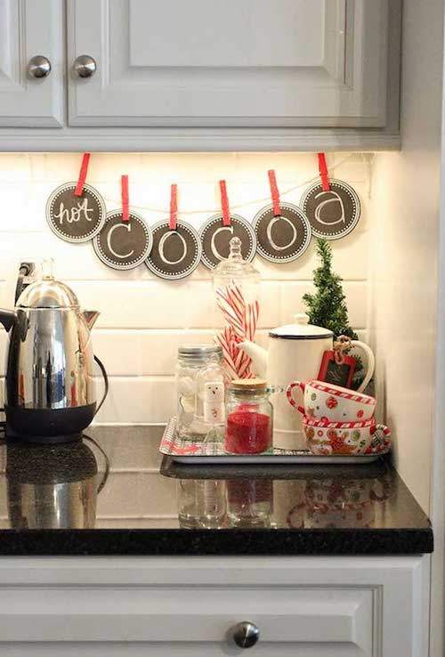 Guirlande déco cuisine