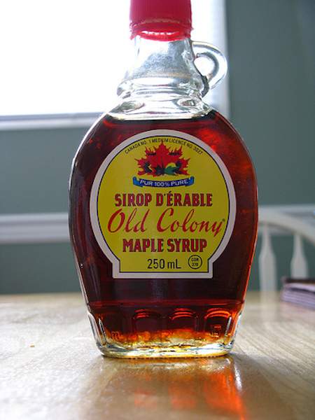 organic maple syrup is a healthy substitute for refined sugar