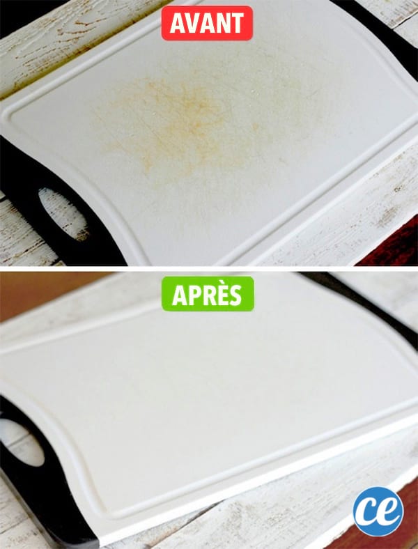 Voici l'astuce de grand-mère pour rendre comme neuve une vieille planche à découper.