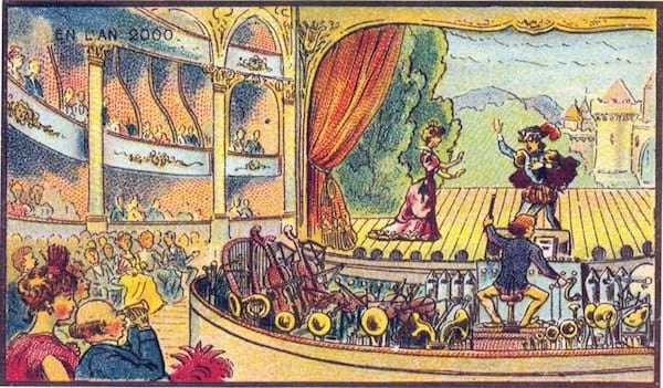 Un orchestre automatis&eacute; avec des robots qui jouent des instruments