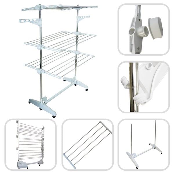 L'étendoir d'intérieur est un produit malin pour vous aider à économiser plein d'argent.