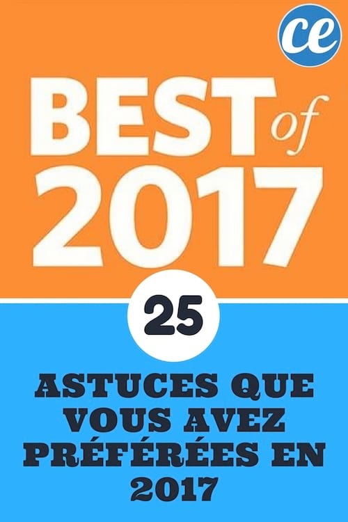 Top 25 des Astuces Que Vous Avez Préférées en 2017.