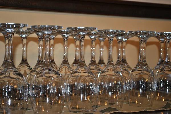 faire briller les verres vinaigre blanc