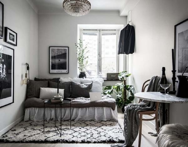 coussins pour transformer lit en canapé