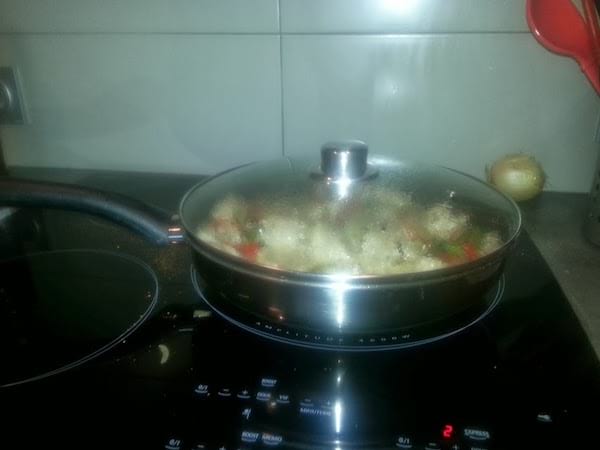 Je couvre et laisse cuire 1 heure