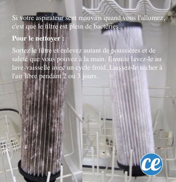 comment nettoyer les filtres de l'aspirateur