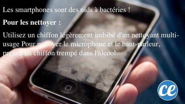 comment nettoyer un smartphone sale