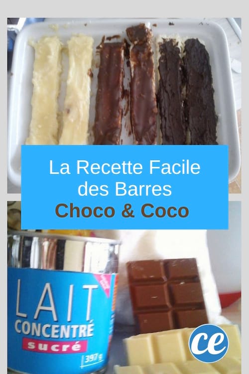 recette maison des bounty chocolat et noix de coco