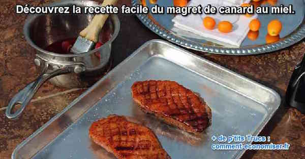 magret canard au miel facile