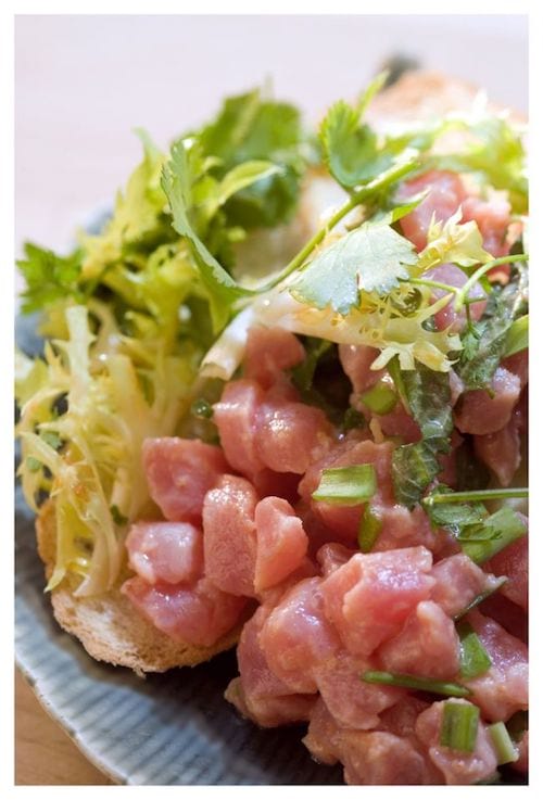 Recette facile tartare de thon aioli