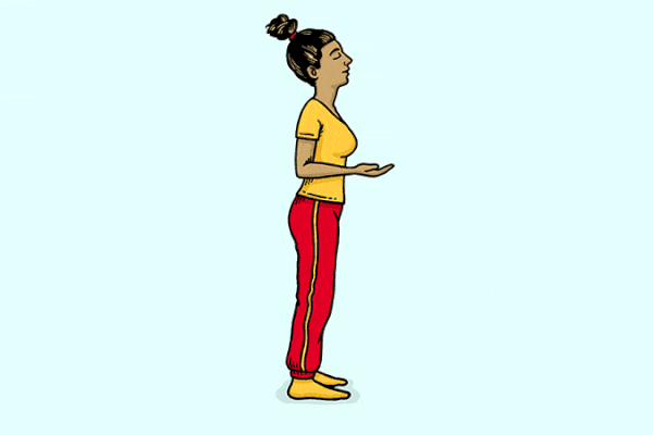 Exercice de respiration contrôlée "HA" pour éveiller l'esprit et stimuler l'organisme.