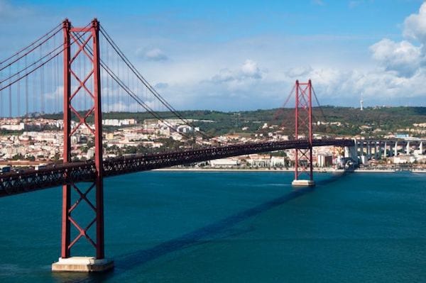 Pont vasco de gama &agrave; Lisbon