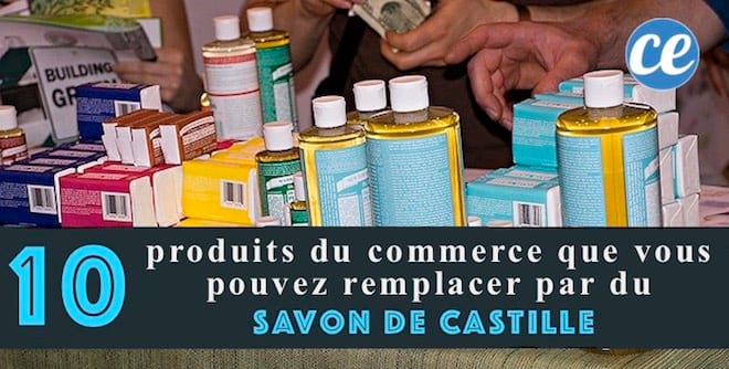 10 produits du quotidien que vous pouvez remplacer par du savon de castille