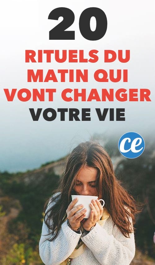 20 rituels du matin qui vont changer votre vie