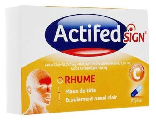 Actifed Sign est un médicament dangereux pour la santé des enfants