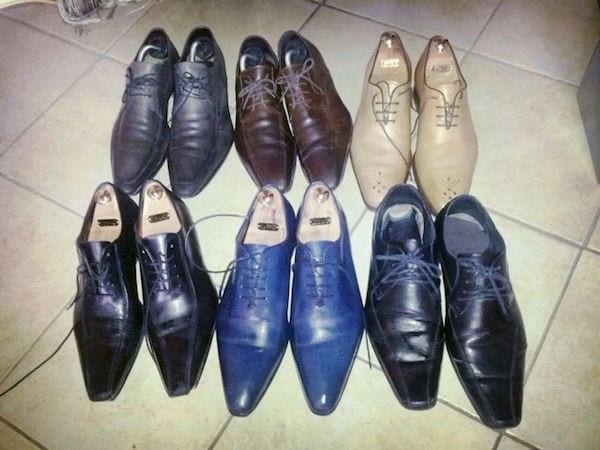 paires de chaussures en cuir