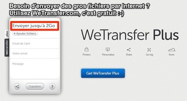 envoyer des fichiers lourds par mail gratuitement