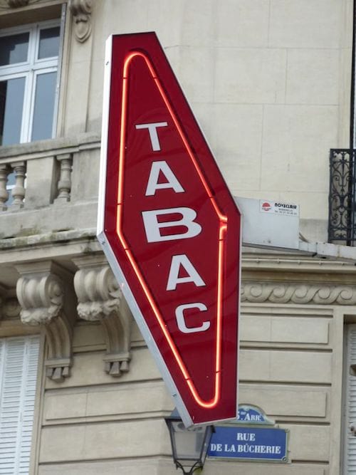 diminuer cigarette bureau de tabac
