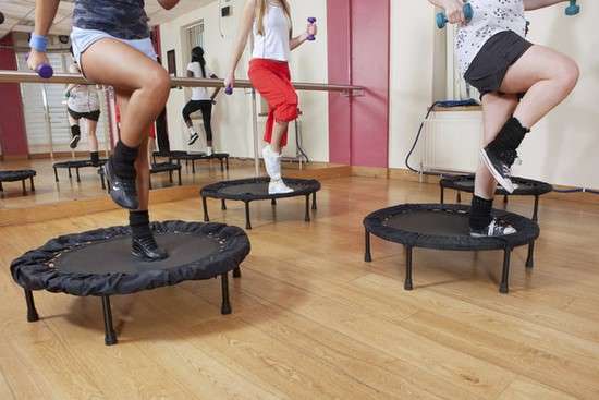 exercices à faire sur trampoline