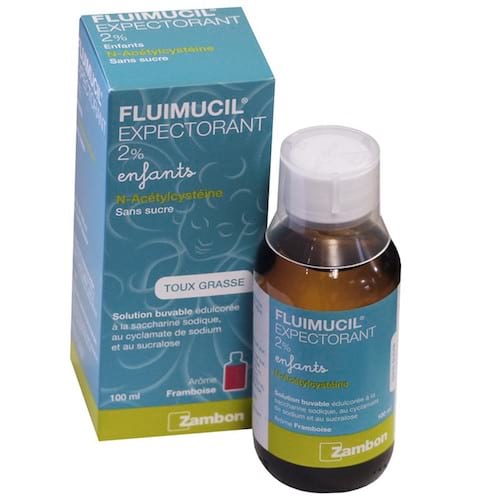 Fluimucil enfant acetylcysteine est à éviter pour la santé