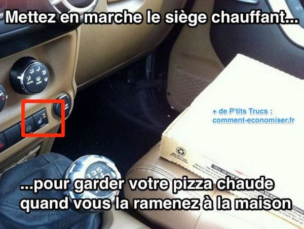 Comment garder une pizza chaude en revenant à la maison