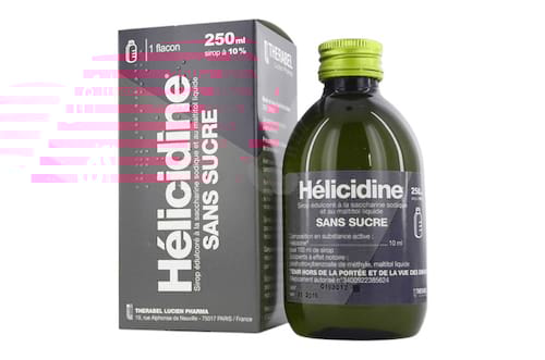 Hélicidine est un sirop à éviter pour les enfants