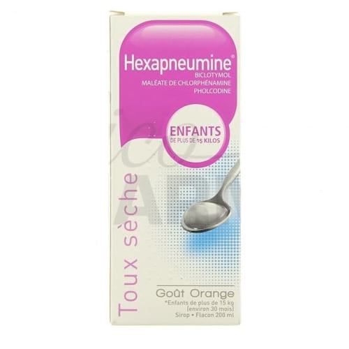 Hexapneumine est un sirop dangereux pour les enfants