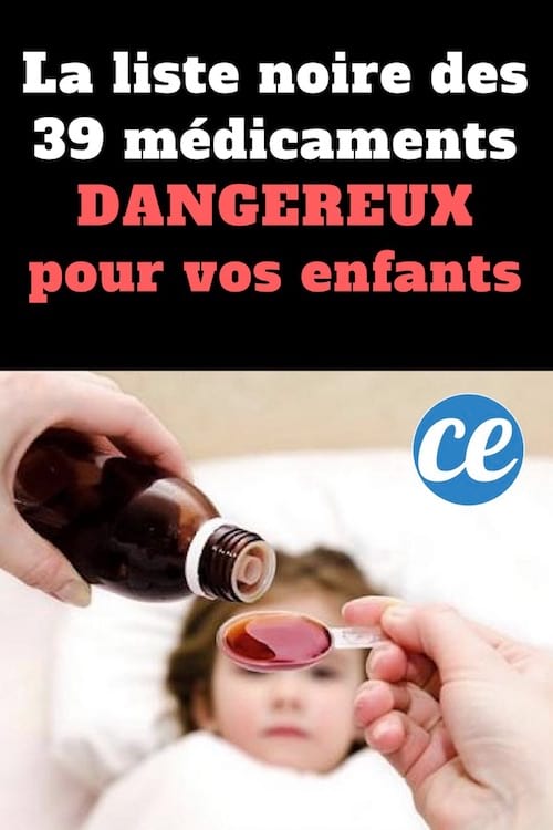 La Liste Noire Des 39 Medicaments Dangereux Pour Vos Enfants