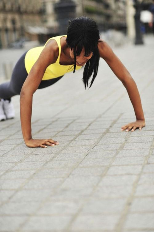 Faire des pompes